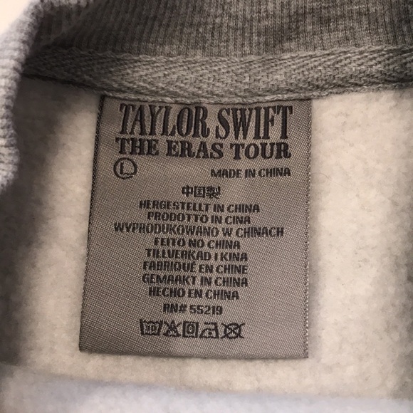 Taylor Swift The Eras Tour Sweatshirt - Picture 2 of 7